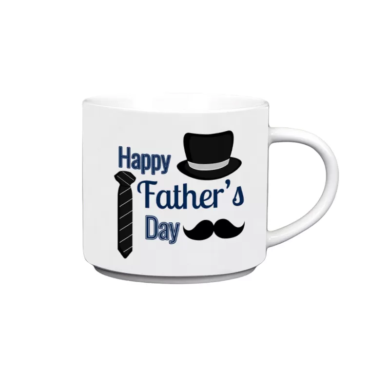Father‘s Day White Foldable Coffee Mug