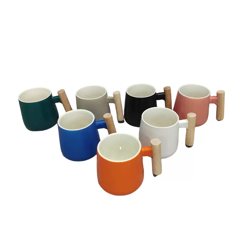 M2-992 Wooden Handle Mug