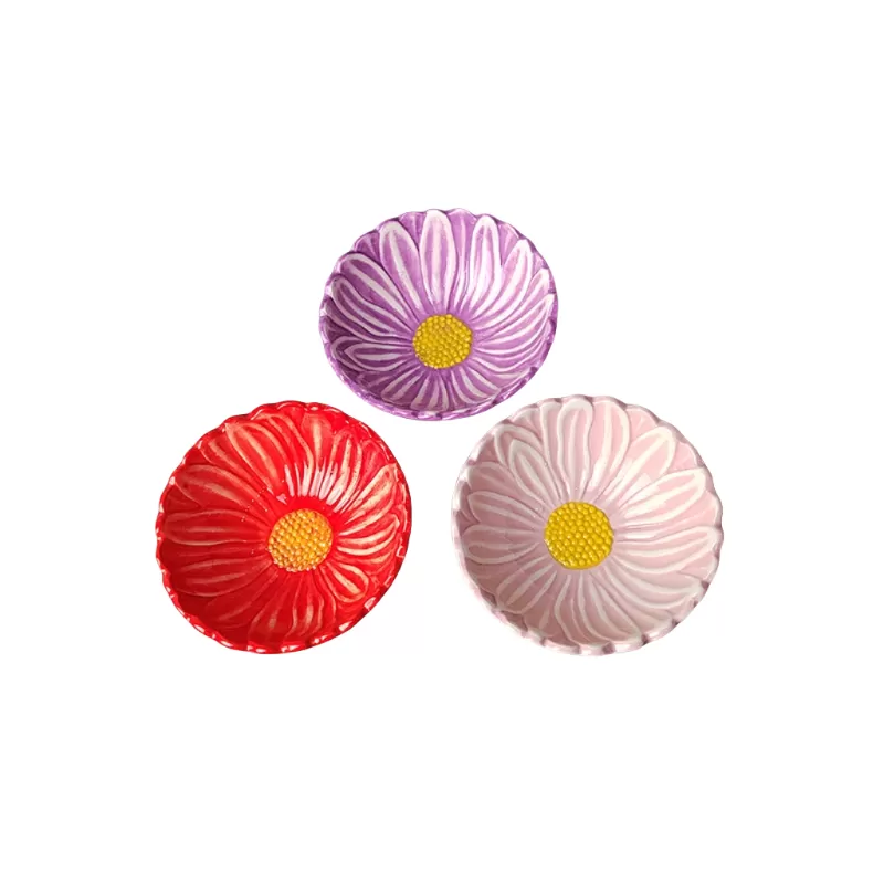 B1-889 Round Floral Bowl